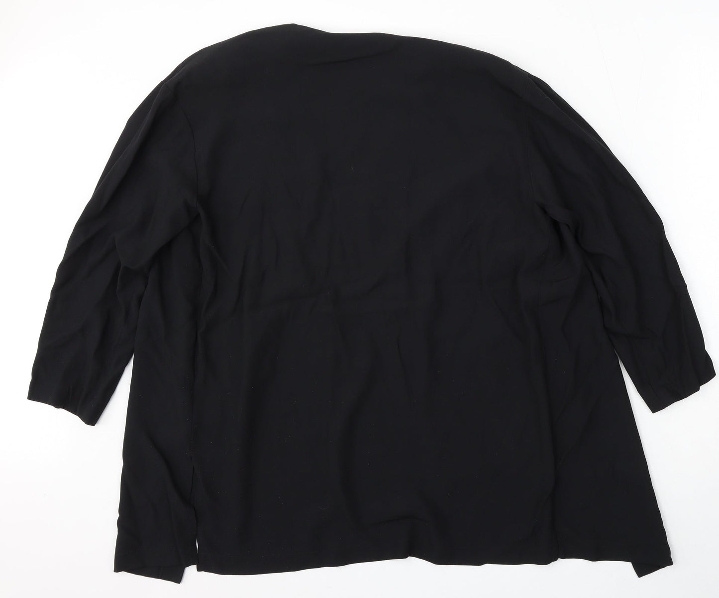 Wallis Womens Black   Jacket  Size 10  Button