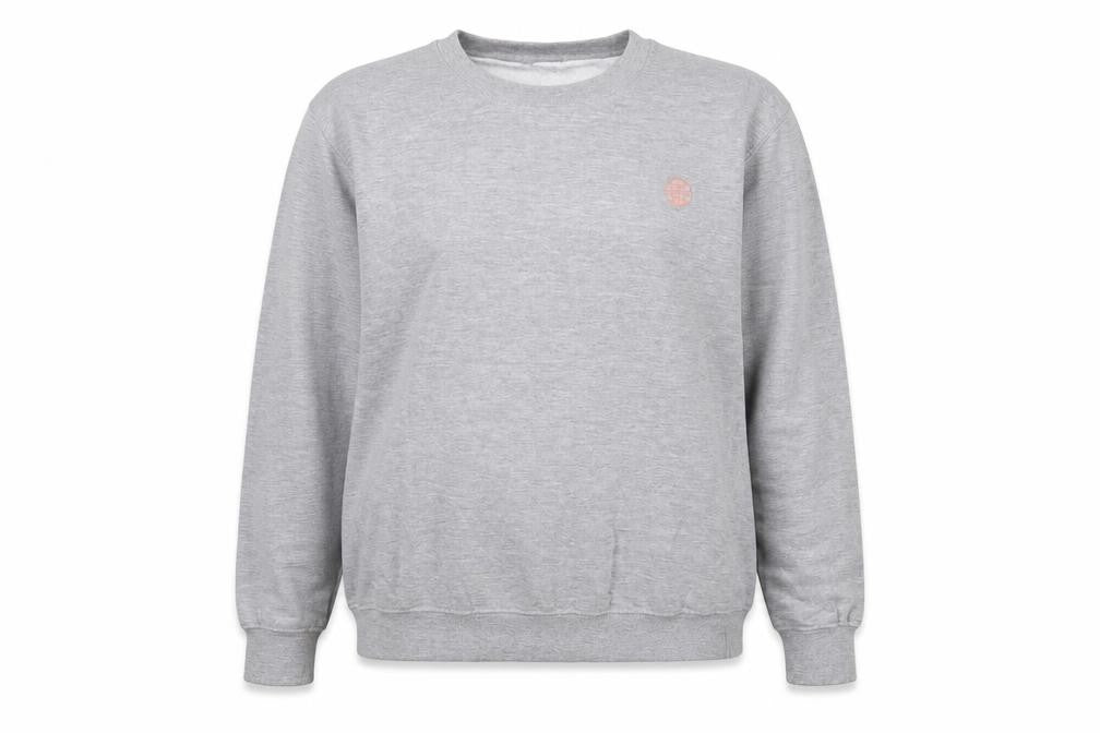 Topshop Womens Grey  Cotton Pullover Sweatshirt Size M
