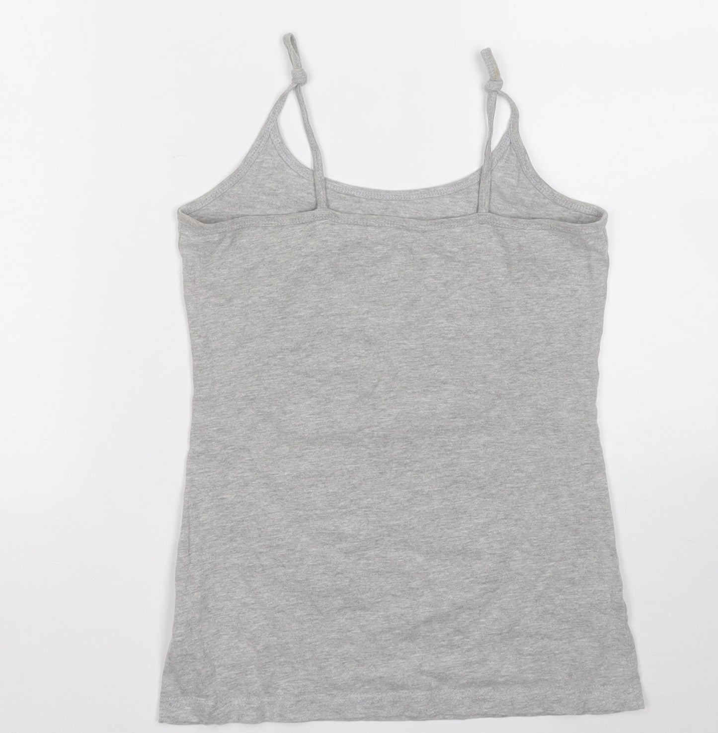 love to lounge  Womens Grey  Cotton Basic Tank Size 6 Round Neck - Lion King
