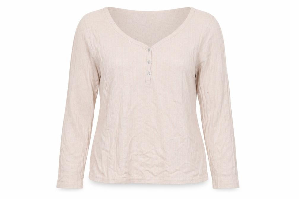 Primark Womens Pink V-Neck  Viscose Pullover Jumper Size 12