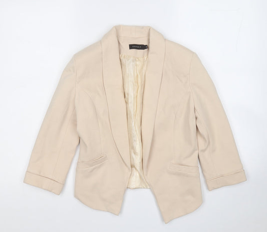 Exhibit Womens Blue   Jacket Blazer Size 8