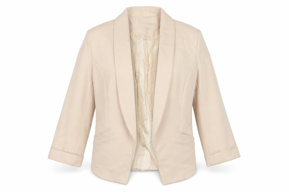 Exhibit Womens Blue   Jacket Blazer Size 8