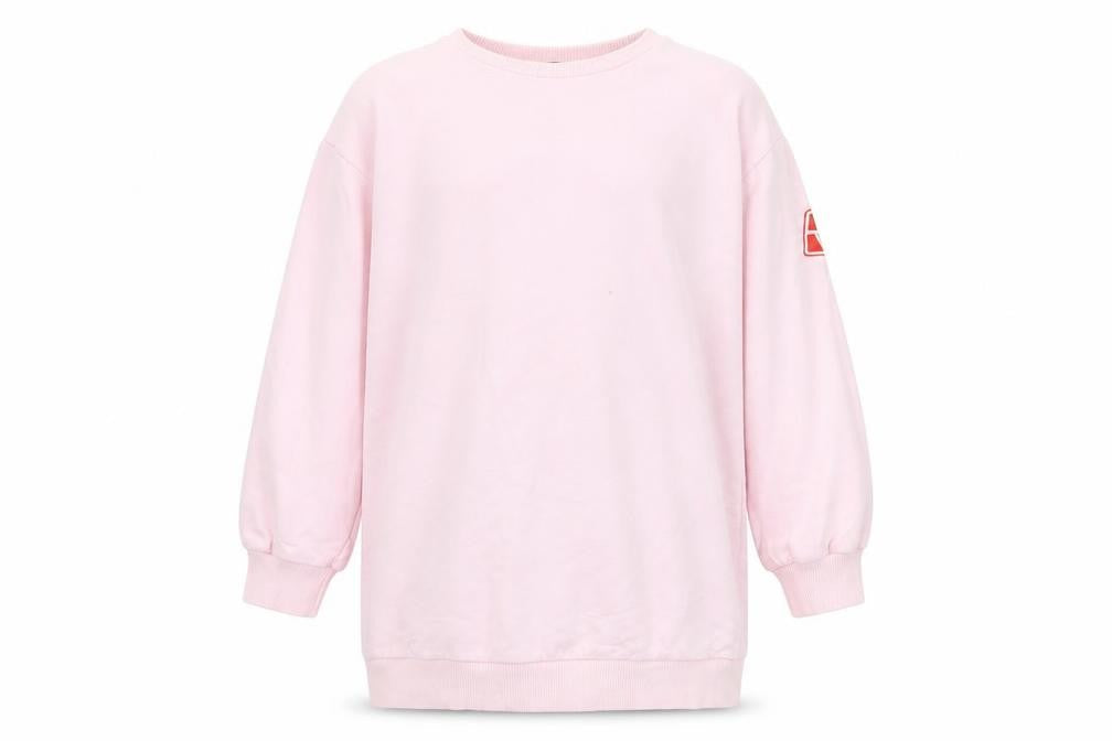 George Girls Pink  Cotton Pullover Sweatshirt Size 9-10 Years  Pullover
