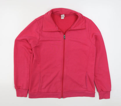 Decathlon Womens Pink   Jacket  Size L  Zip