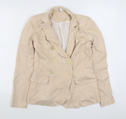 Vero Moda Womens Beige   Jacket Blazer Size M  Button