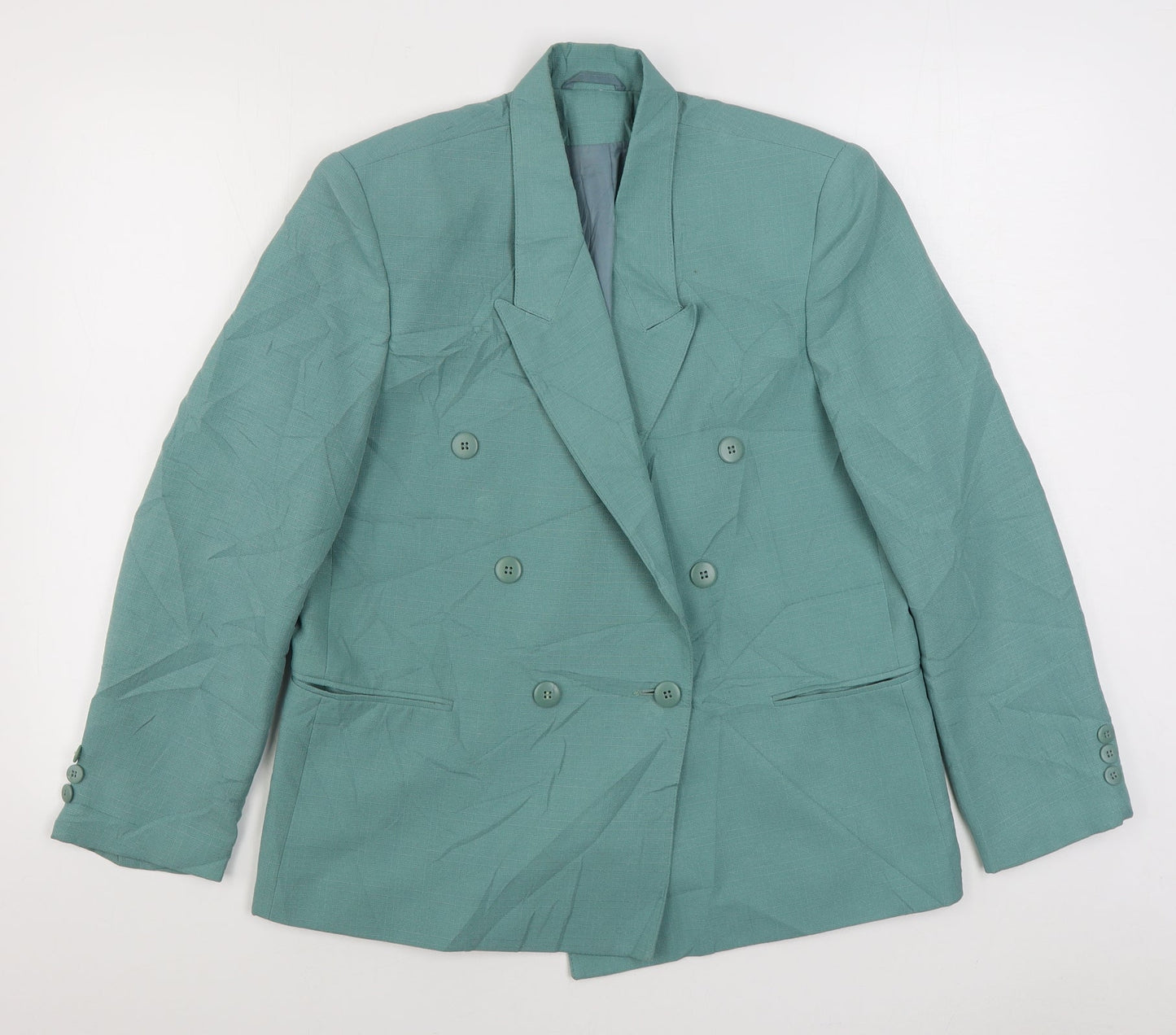 Imagination Womens Green   Jacket Blazer Size 14  Button