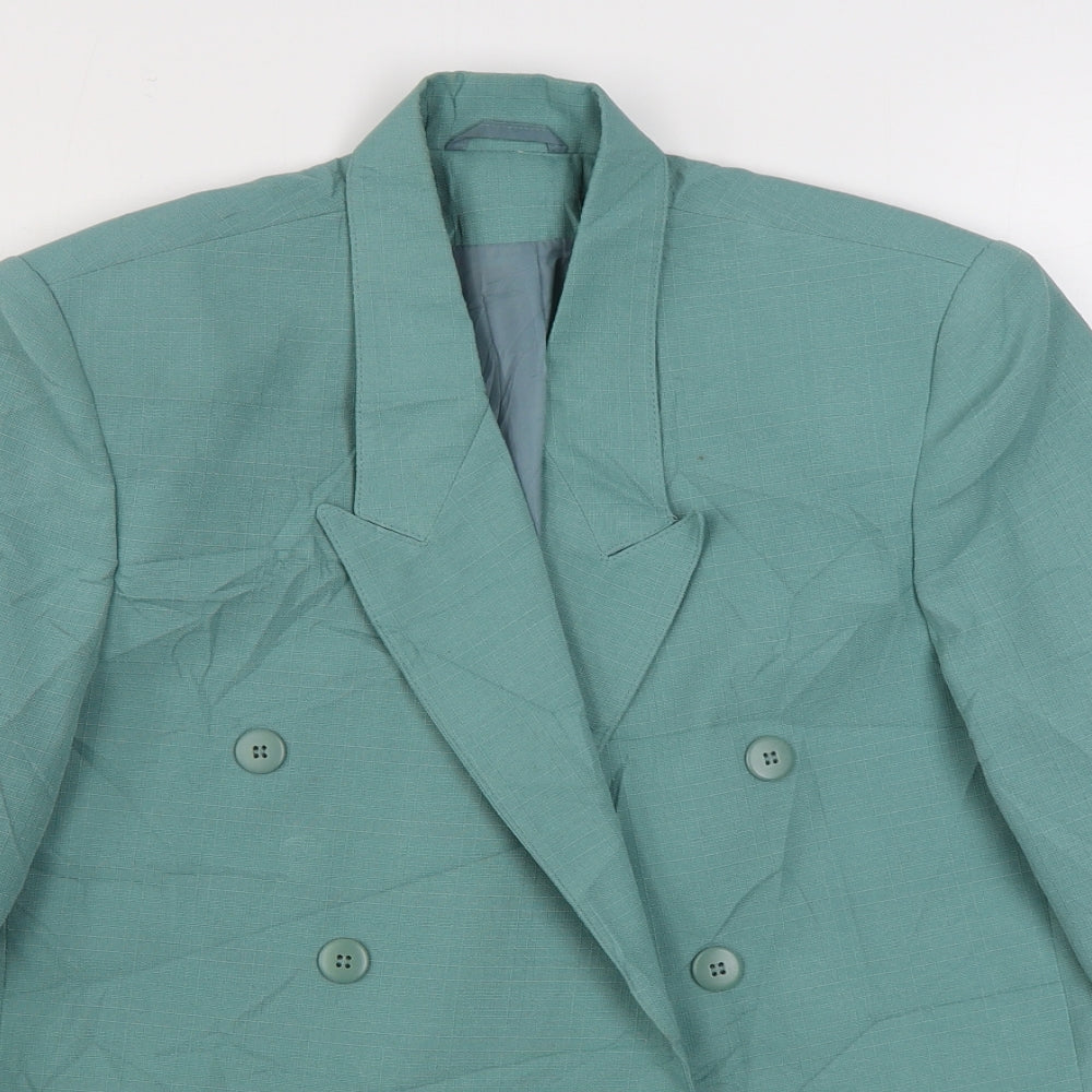 Imagination Womens Green   Jacket Blazer Size 14  Button