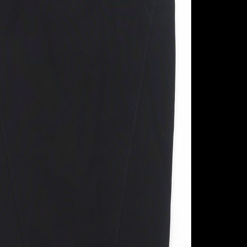 Primark  Womens Black  Polyester A-Line Skirt Size 10