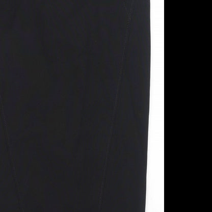 Primark Womens Black  Polyester A-Line Skirt Size 10