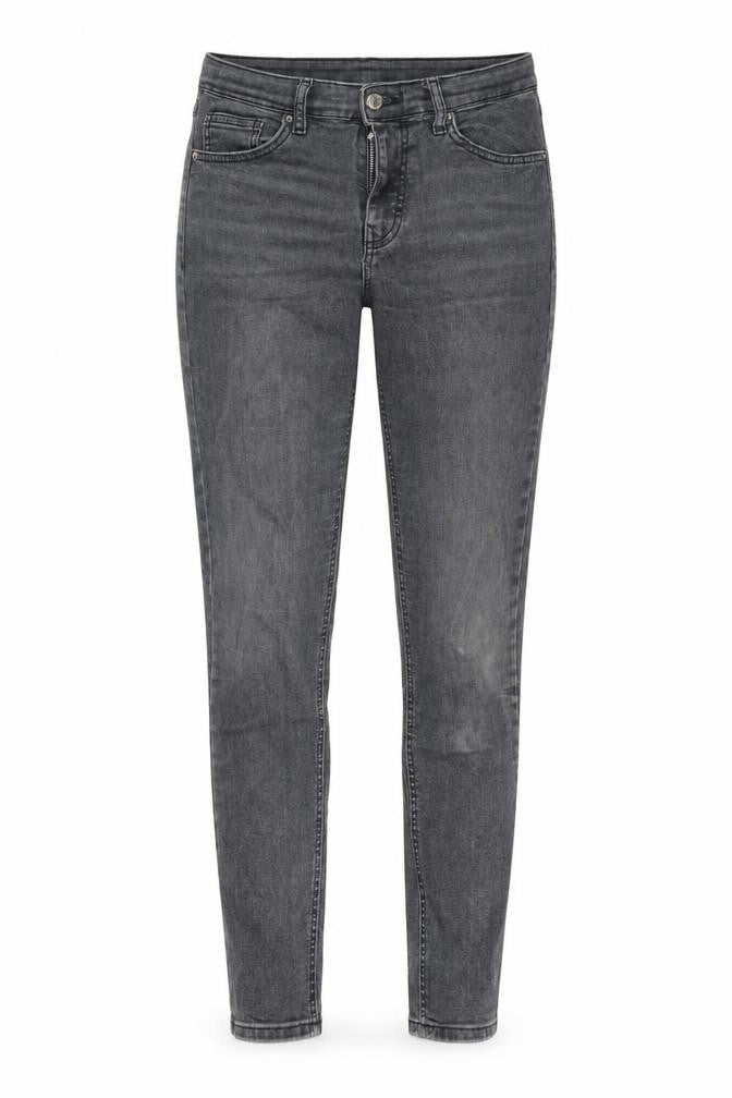 Topshop Womens Grey  Cotton Skinny Jeans Size 28 L32 in Regular