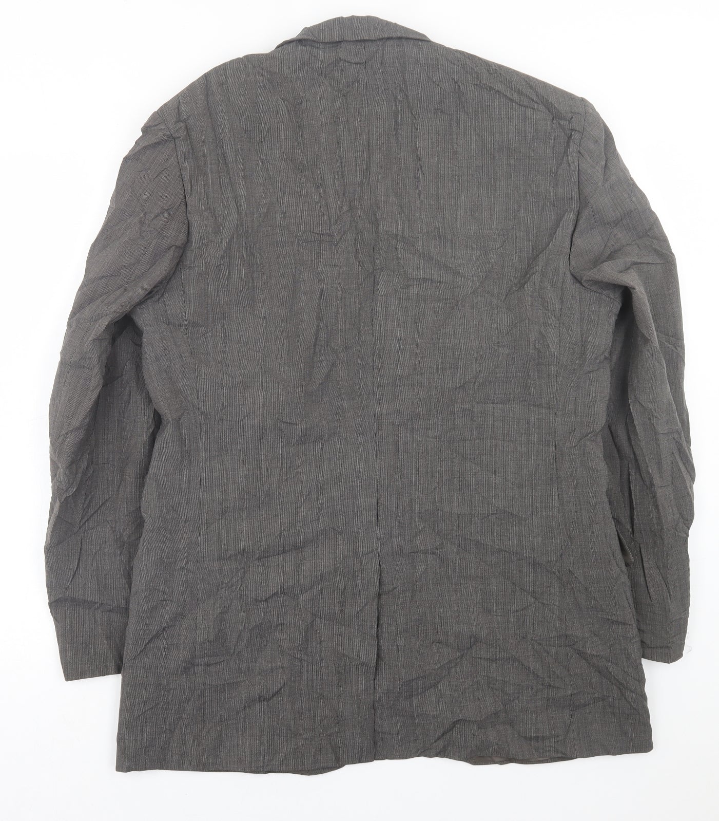Marks and Spencer Mens Grey  Wool Jacket Suit Jacket Size 40