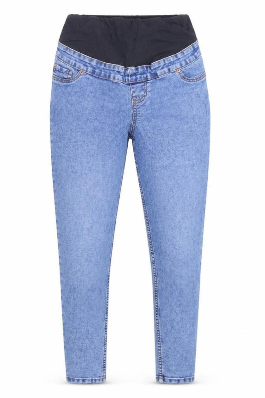 New Look Womens Blue  Cotton Skinny Jeans Size 8 L26 in Regular