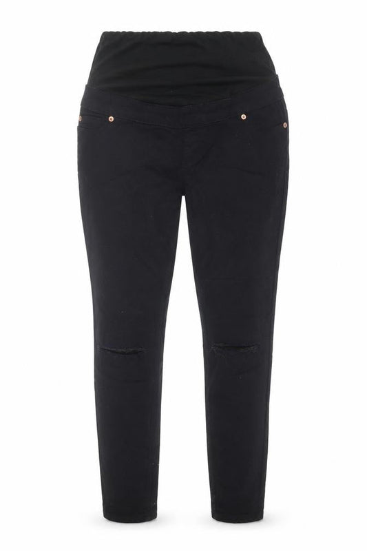 New Look Womens Black  Cotton Skinny Jeans Size 8 L28 in Regular