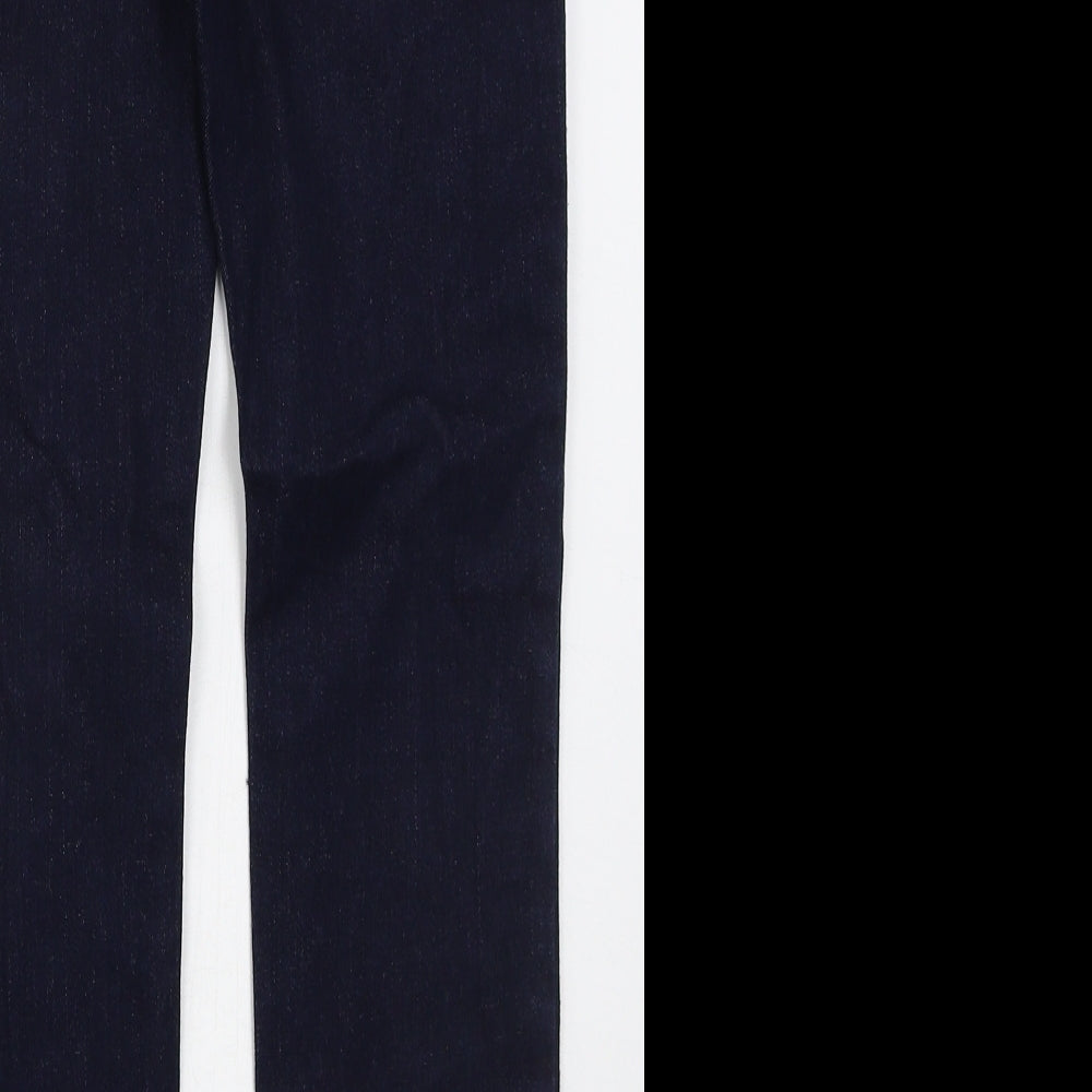 Gap Girls Blue  Cotton Skinny Jeans Size 10 Years  Regular Button