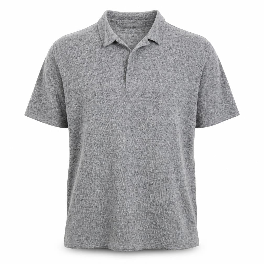 Primark Mens Grey  Cotton  Polo Size L Collared Pullover