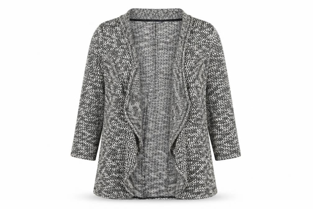 Marks & Spencer Womens Beige Collared  Polyester Cardigan Jumper Size 16