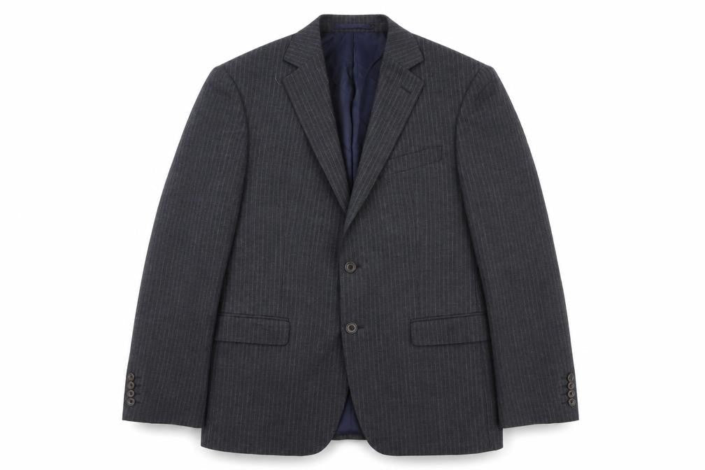 Marks & Spencer Mens Grey  Wool Jacket Suit Jacket Size M