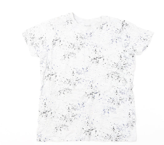 Primark Boys Multicoloured  Cotton Basic T-Shirt Size 10-11 Years Round Neck
