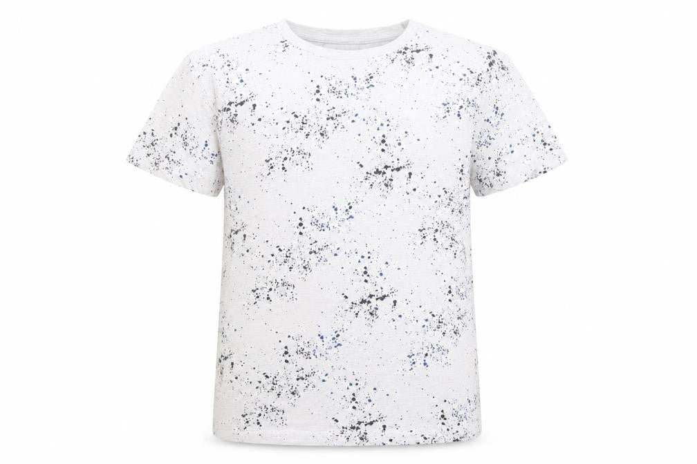 Primark Boys Multicoloured  Cotton Basic T-Shirt Size 10-11 Years Round Neck