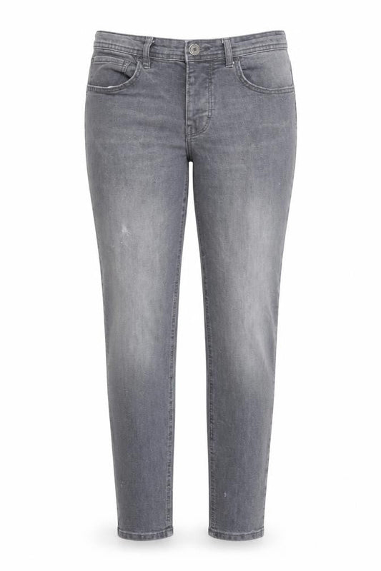 Denim & Co. Womens Grey  Cotton Skinny Jeans Size 32 in L32 in Regular