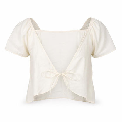 Primark Womens Ivory  Viscose Basic Blouse Size 12 V-Neck