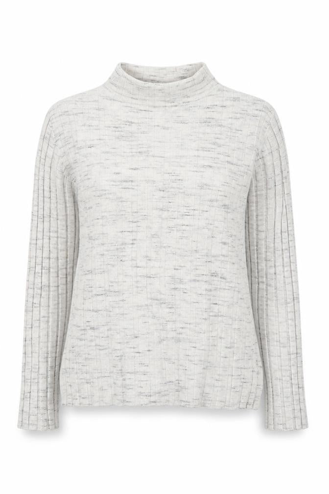 Topshop Womens Grey High Neck  Viscose Pullover Jumper Size M