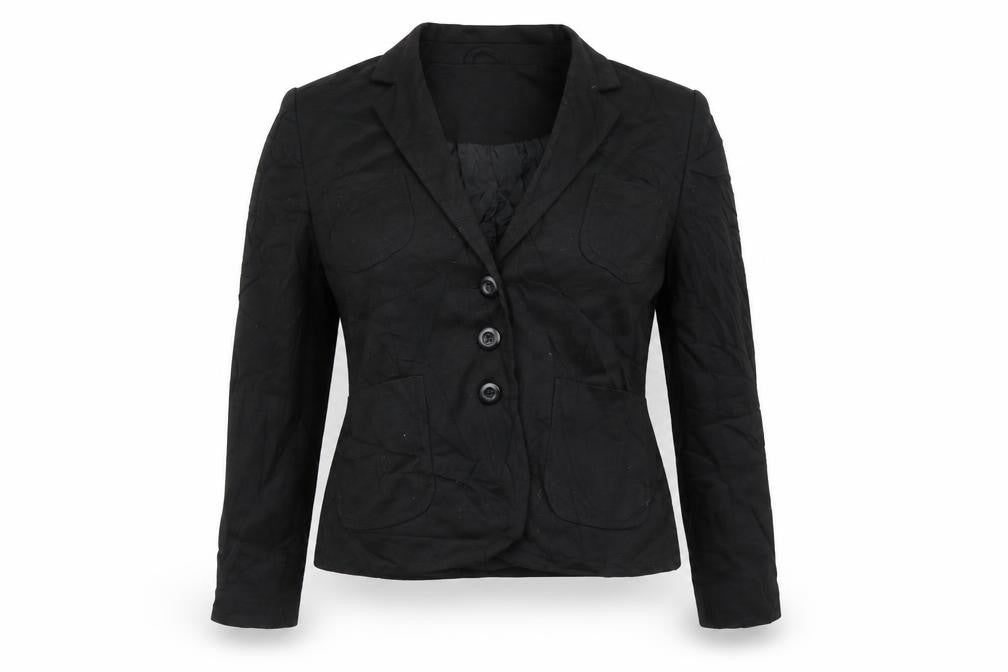 Dorothy Perkins Womens Black   Jacket Blazer Size 10  Button