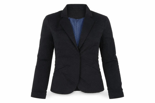 Atmosphere Womens Black Polka Dot  Jacket Blazer Size 8
