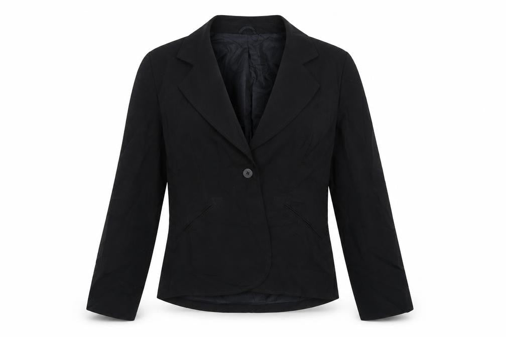 Liquid Womens Black   Jacket Blazer Size 14