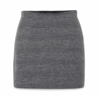 Atmosphere Womens Grey  Acrylic A-Line Skirt Size 8