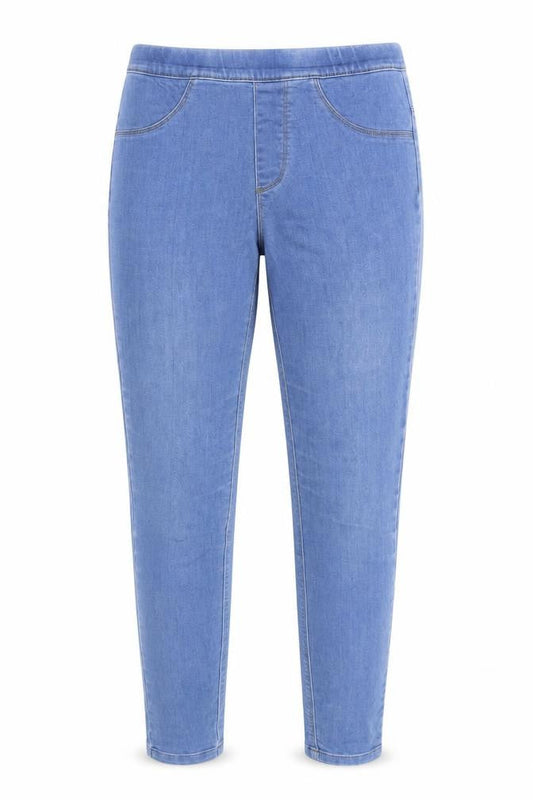 Dunnes Stores Womens Blue  Cotton Jegging Jeans Size 8 L28 in Regular