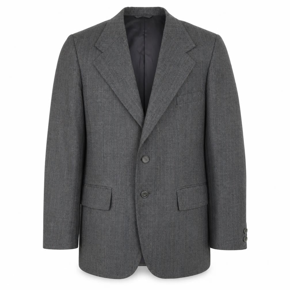 Burton Mens Grey  Polyester Jacket Suit Jacket Size 42