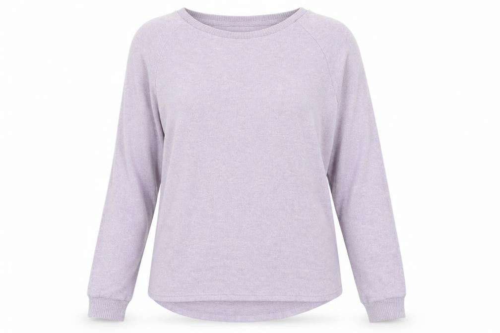 Primark Womens Purple Round Neck  Polyester Pullover Jumper Size S