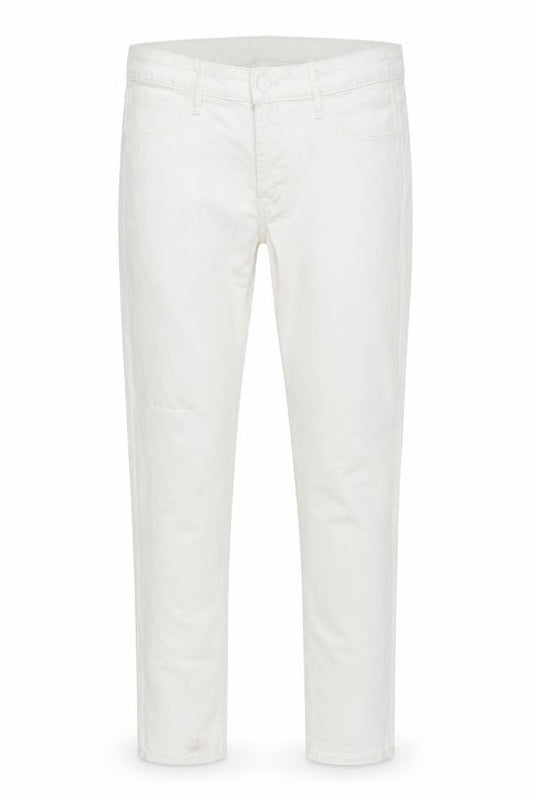 H&M Womens White  Cotton Skinny Jeans Size 30 in L27 in Regular Zip