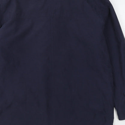 Essentials Mens Blue   Jacket  Size M  Zip