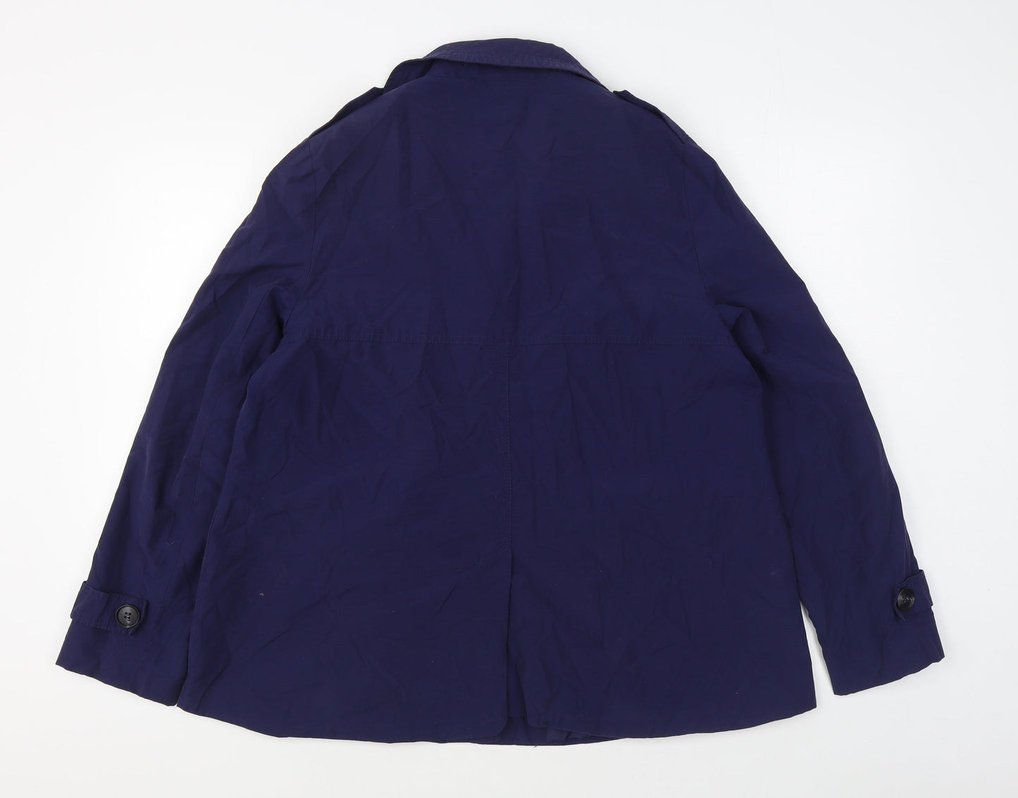 George Womens Blue   Jacket  Size 14  Button