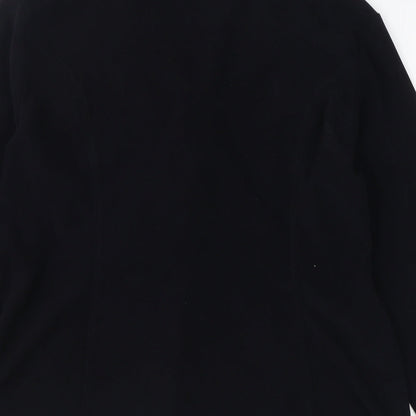 Ego Womens Black   Jacket Blazer Size 14  Button