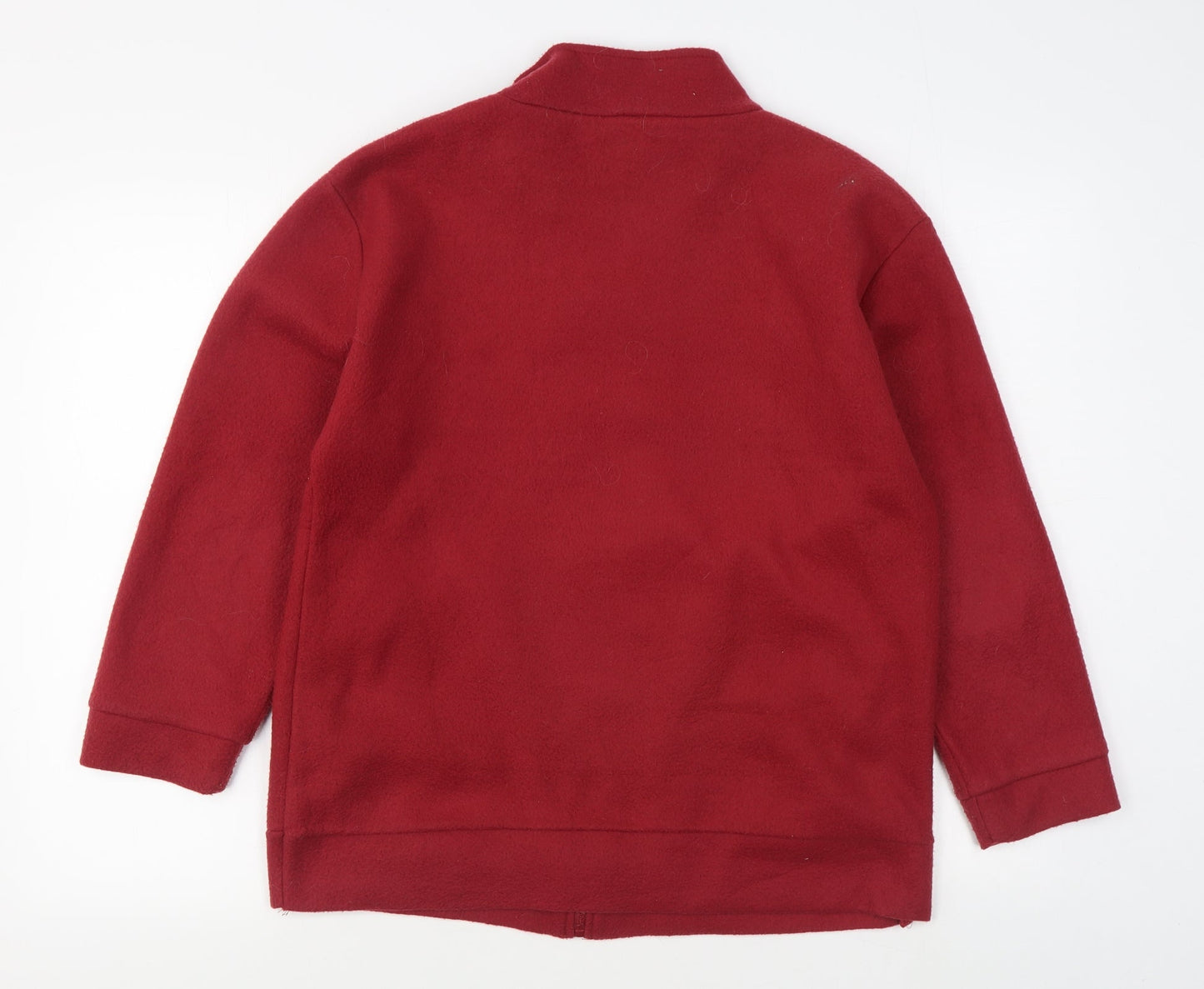 Anne De Lancay Womens Red   Jacket  Size M  Zip