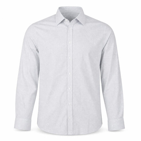 F&F Mens Blue  Polyester  Button-Up Size 44 Collared