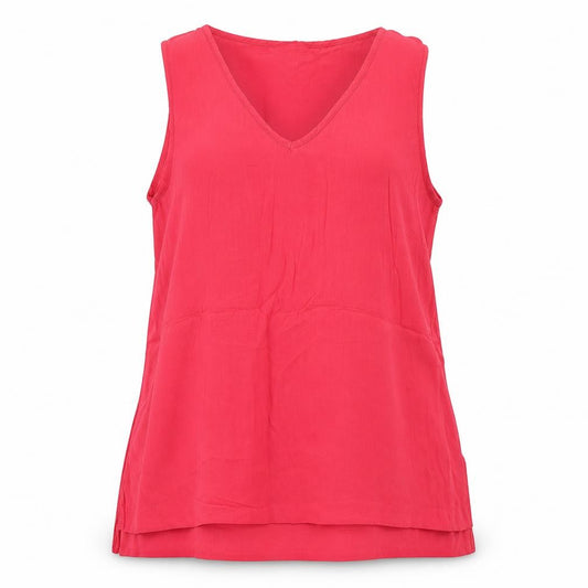 F&F Womens Pink  Viscose Camisole Tank Size 16 V-Neck