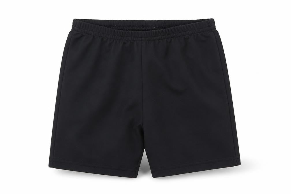 Preworn Boys Black  Polyester Sweat Shorts Size 8-9 Years  Regular