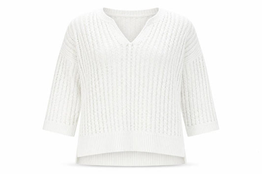 NEXT Womens Ivory  Cotton Pullover Sweatshirt Size 12