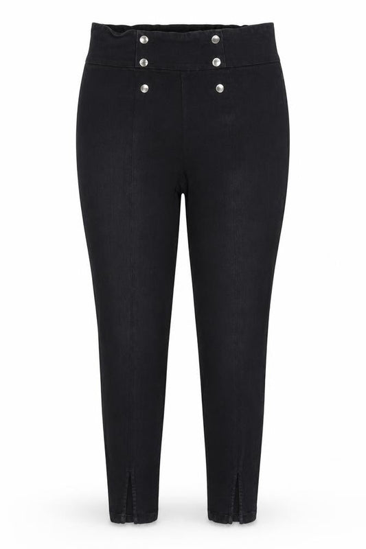 L.O.V Womens Black  Cotton Skinny Jeans Size 34 in L27 in Regular