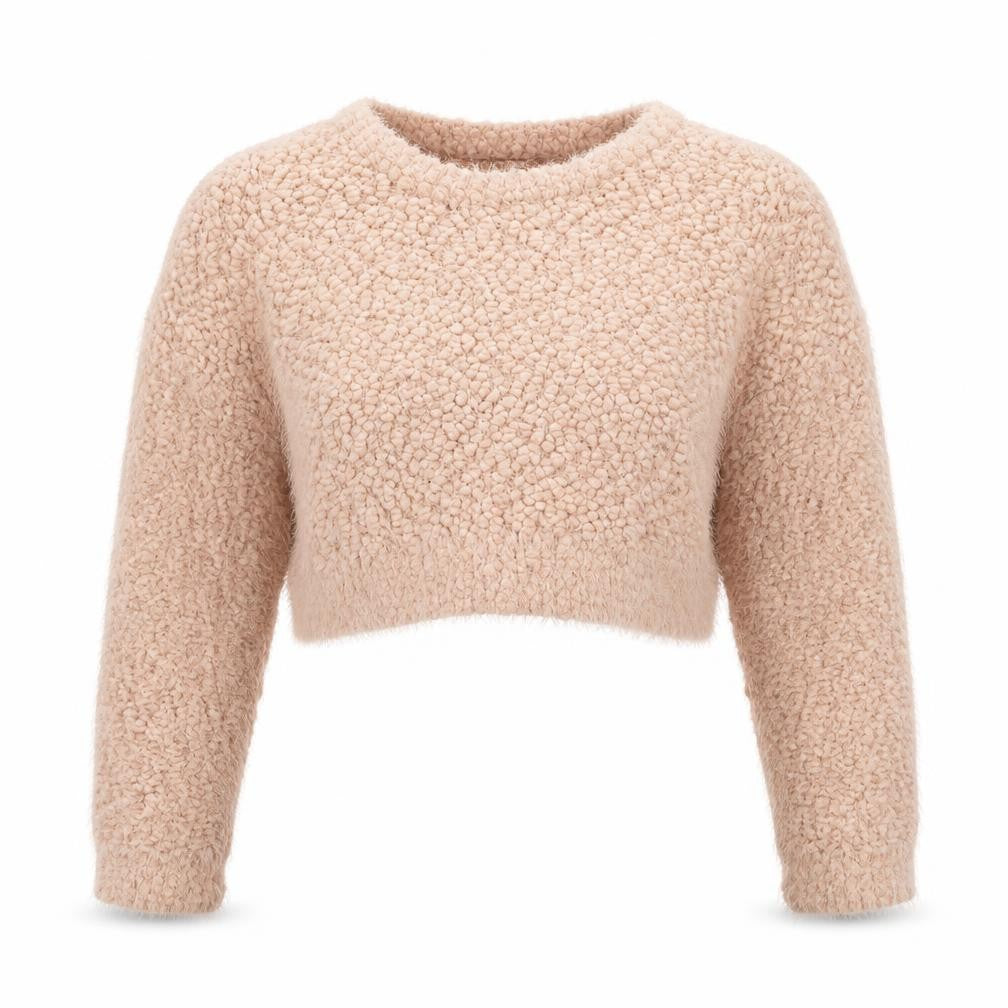 F&F Womens Pink Round Neck  Polyester Pullover Jumper Size 10