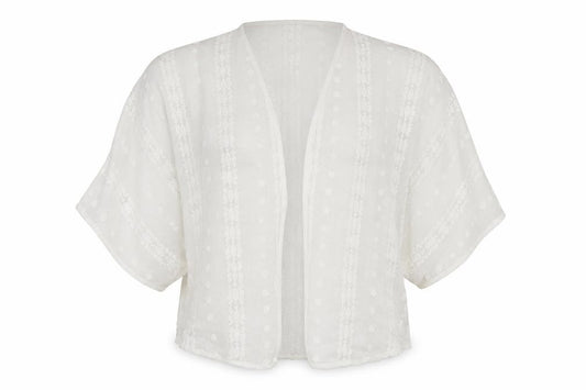 New Look Womens White   Gilet Blazer Size S