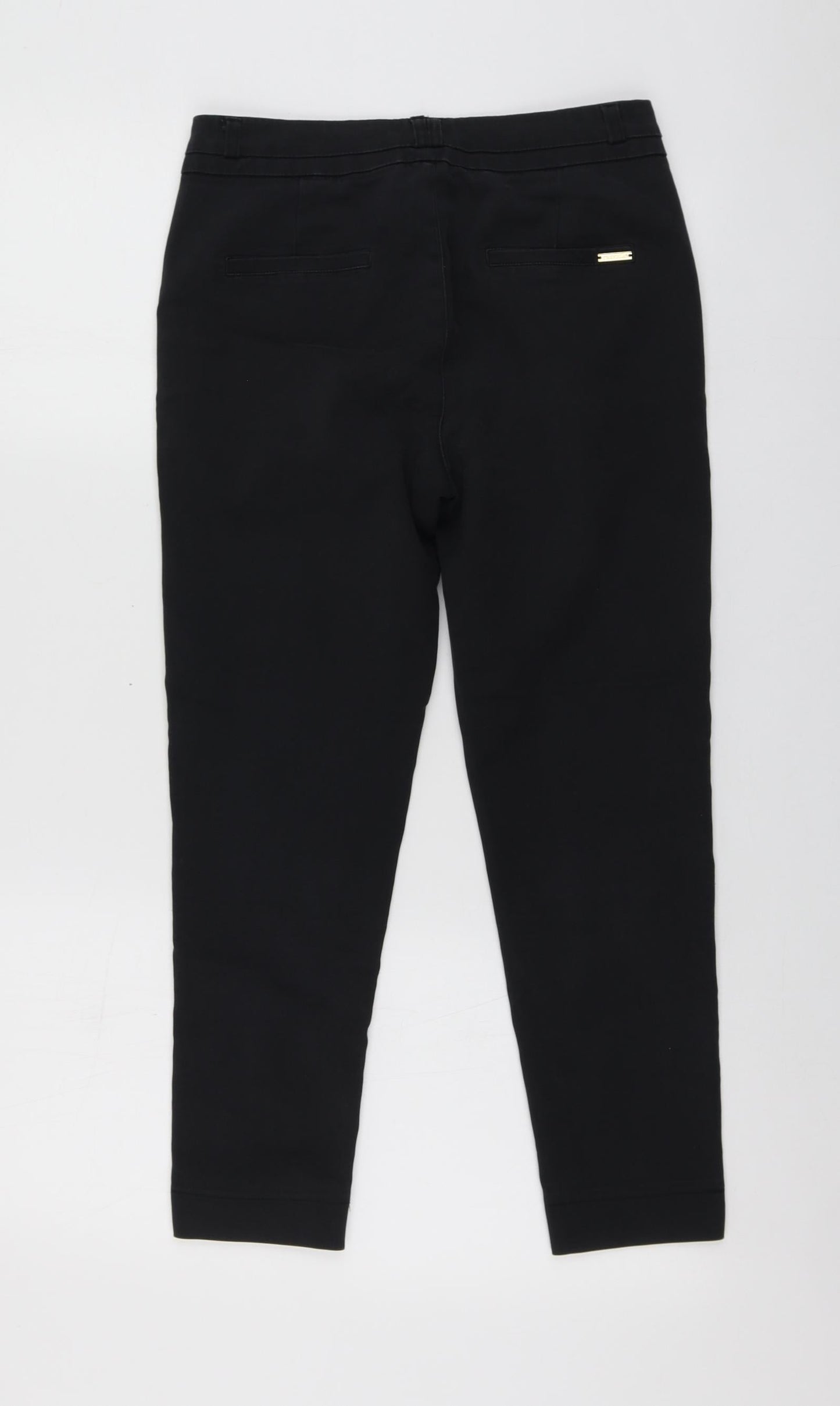 Freesia Womens Grey  Cotton Chino Trousers Size S L23 in Regular