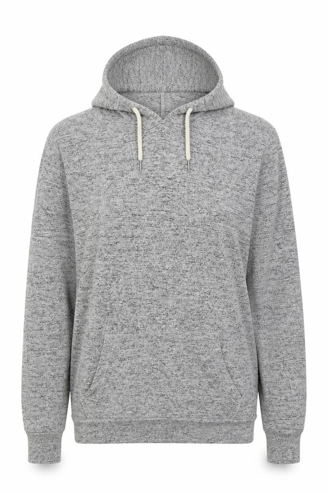 Atmosphere Womens Grey  Viscose Pullover Hoodie Size 10  Pullover