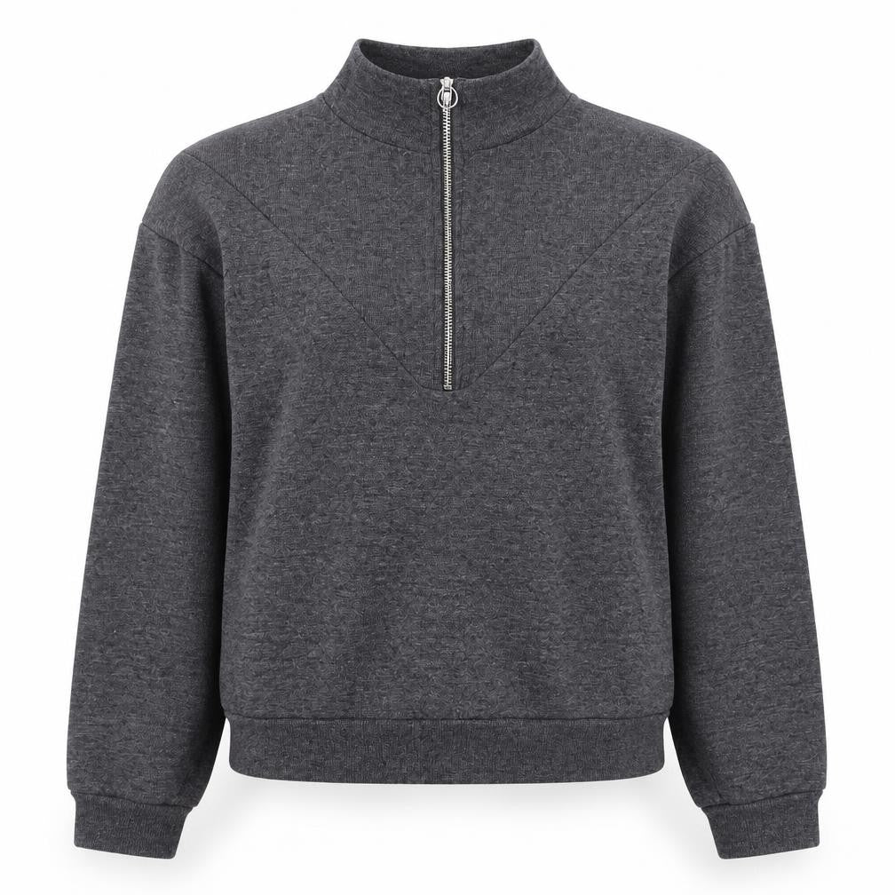 Primark Womens Grey  Cotton Pullover Sweatshirt Size 6  Pullover