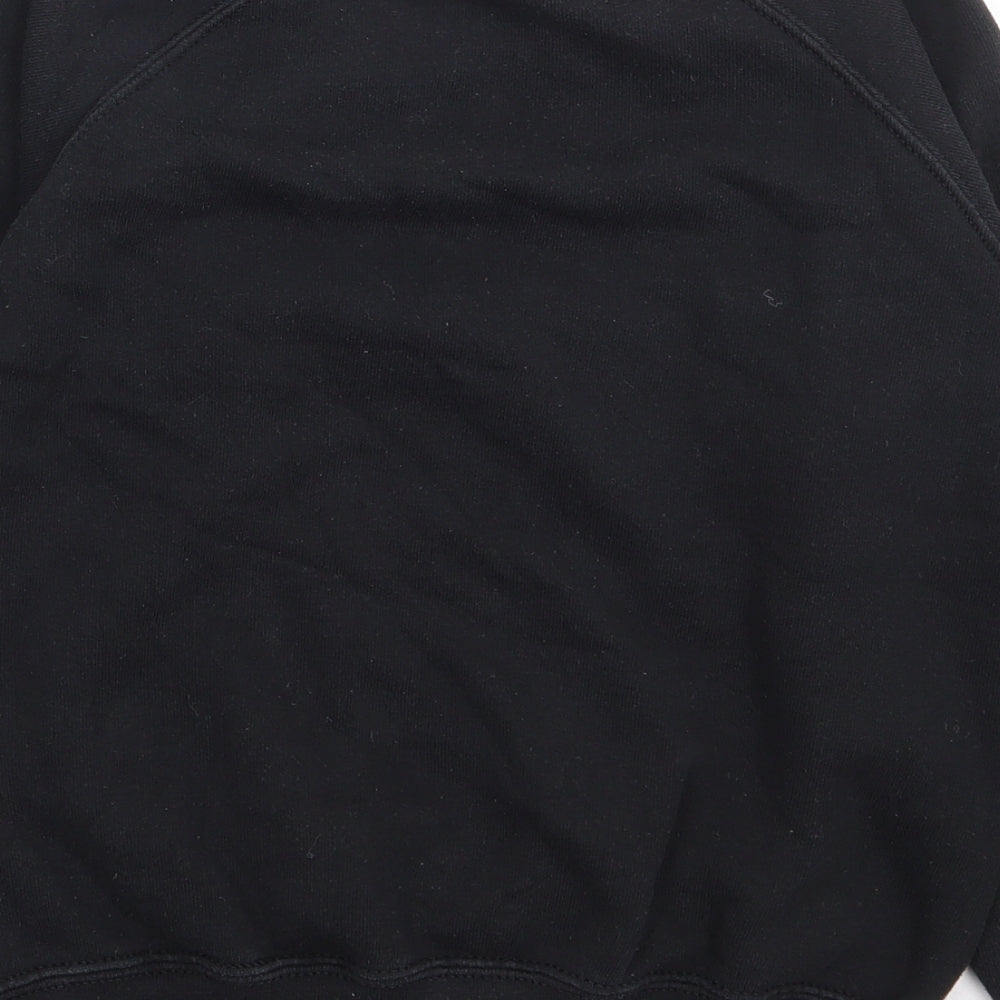 ABSOLUTE CULT Girls Black  Cotton Pullover Sweatshirt Size M  Pullover - Harry Potter