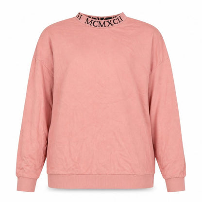 ASOS Womens Pink  Cotton Pullover Sweatshirt Size L  Pullover